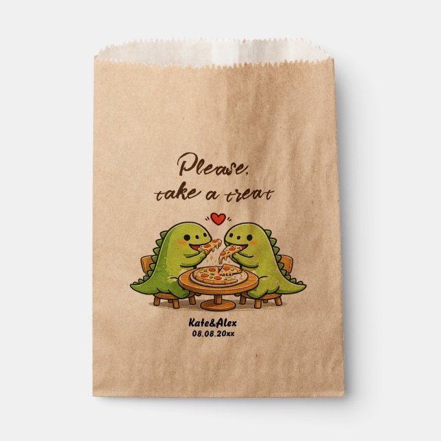 Bolsa De Papel Boda Divertida (Anverso)