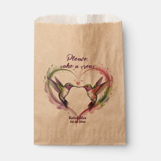 Bolsa De Papel Boda Divertida (Anverso)