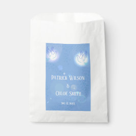 Bolsa De Papel Boda Dove Blue Lighting