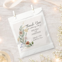 Boda floral botánica vintage en miniatura