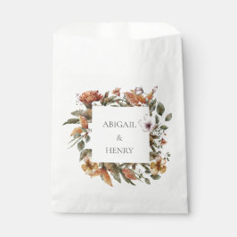 Bolsa De Papel Boda floral de Autumance Romance Arch