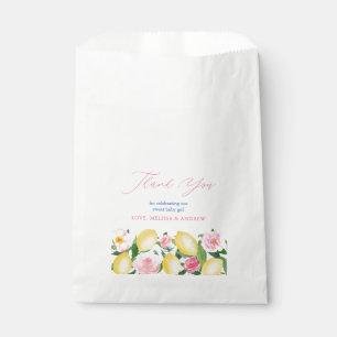Bolsa De Papel Boda Floral Rosa Positano Lemons