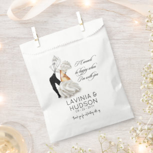 Bolsa De Papel Boda Italiana Divertida Cannoli