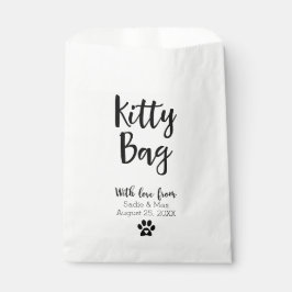 Bolsa De Papel Boda Kitty Treat Favor Bags