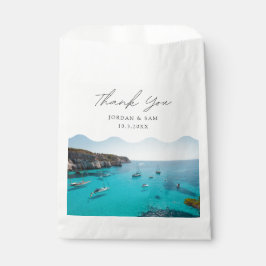 Bolsa De Papel Boda Menorca España personalizada