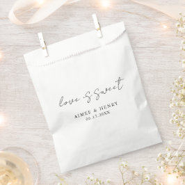 Bolsa De Papel Boda moderno de escritura rusa