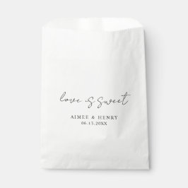 Bolsa De Papel Boda moderno de escritura rusa