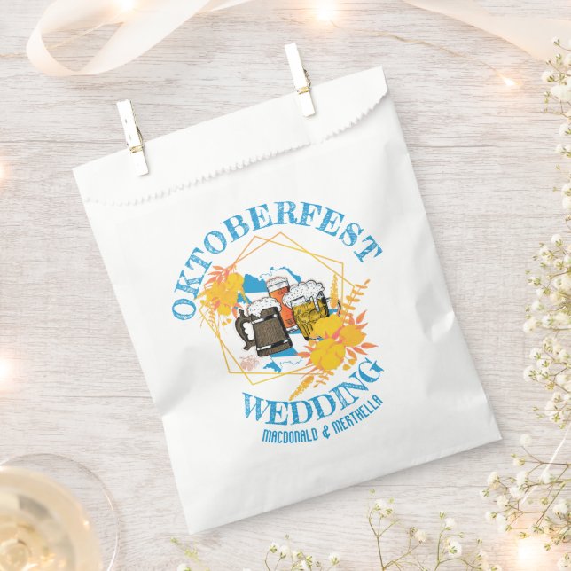 Bolsa De Papel Boda OKTOBERFEST (Cortado)