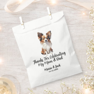 Bolsa De Papel Boda Papillon Full Color Mascota