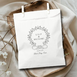 Bolsa De Papel Boda Real, Elegante, "Mejor-Día-de-Todos"