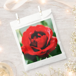 Bolsa De Papel Boda Red Rose Love