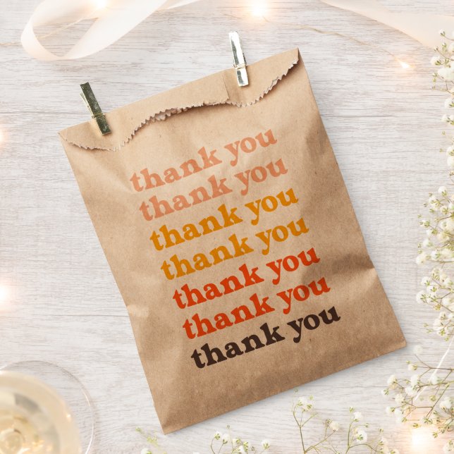 Bolsa De Papel Boda Retro Agradecimiento Despedida de Soltera (Cortado)