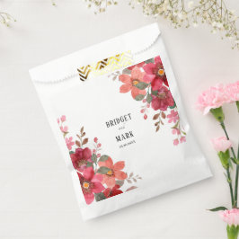 Bolsa De Papel Boda Rojo Sin Tiempo