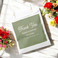 Boda Sage Green Bride Groom Gracias