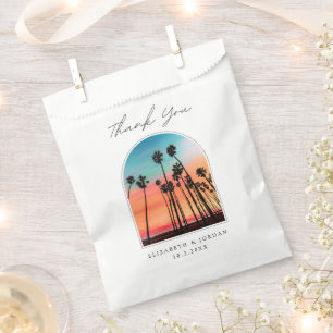 Bolsa De Papel Boda Santa Barbara Gracias Sunset Photo