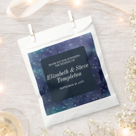 Bolsa De Papel Boda Starry Night Celestial Gracias Marina