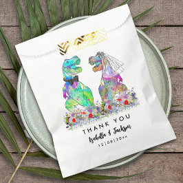 Bolsa De Papel Boda Temático De Dinosaurios Gracias