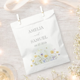Bolsa De Papel Boda Wildflower Meadow