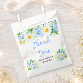 Bolsa De Papel Bodas Florales Olvídate de Mí y Margaritas