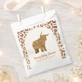 Bolsa De Papel Boho Arch Holy Cow Western Baby Shower