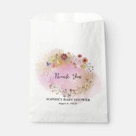 Bolsa De Papel Boho Baby En Bloom Baby Shower