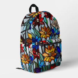 Bolsa de papel Boho Flor Mochila Flor