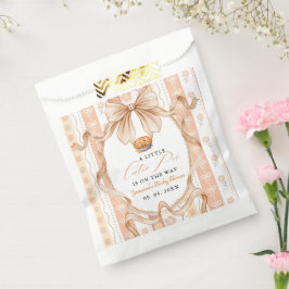 Bolsa De Papel Boho Little Cutie Pie Thanksgiving Baby Shower