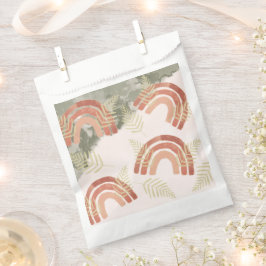 Bolsa De Papel Boho Rainbow