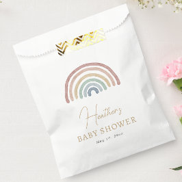 Bolsa De Papel Boho Rainbow