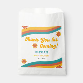 Bolsa De Papel Boho Retro Sunshine Gracias Baby Shower