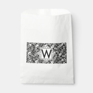 Bolsa De Papel Boho W Monograma