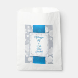 Bolsa De Papel Bokeh Hanukkah