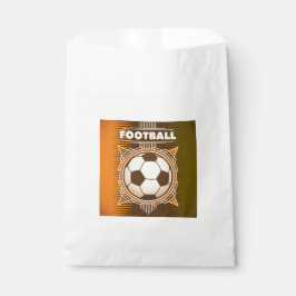 Bolsa De Papel Bola deportiva de fútbol