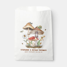 Bolsa De Papel Bolsa Baby Shower Favor para hongos e insectos | W