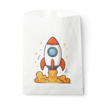 Bolsa de favores BLAST-OFF de Rocketship