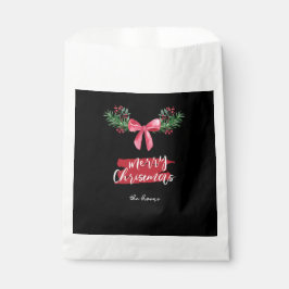 Bolsa De Papel Bolsa de favores de navidad personalizada