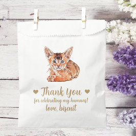 Bolsa De Papel Bolsa de favoritas de bodas para tratar gatos