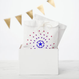 Bolsa De Papel Bolsa de favoritos - Círculos de estrella