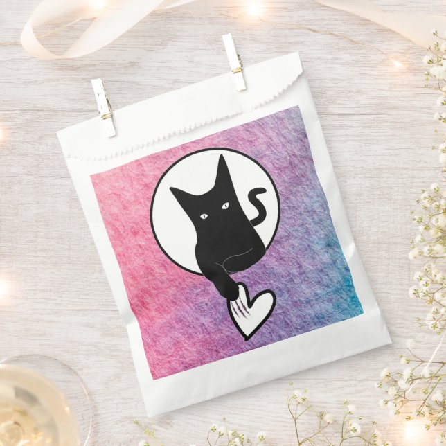 Bolsa De Papel Bolsa de Favoritos de Halloween Rosa de Poet Adiel (Cortado)