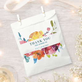 Bolsa De Papel Bolsa de la favorita de la boda en verano brillant