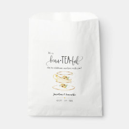Bolsa De Papel Bolsa de té Favor Bags girasoles de la boda