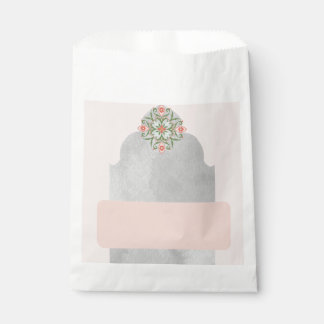 Bolsa De Papel Bolsa del personalizado del Favor Blanco