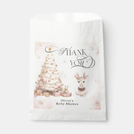 Bolsa De Papel Bolsa favorita Baby Shower de Chica de invierno ci