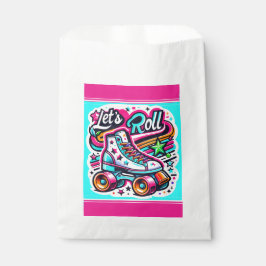 Bolsa De Papel Bolsa favorita de la fiesta de patinaje sobre pati