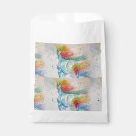 Bolsa De Papel Bolsas a favor de unicornio de la fiesta del masco