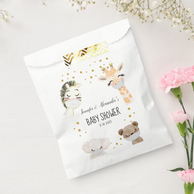 Bolsa De Papel Bolsas Baby Shower Favor (Sellado)