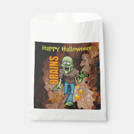Bolsa De Papel Bolsas de árboles de Halloween para zombis de pers