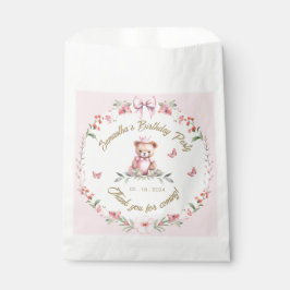 Bolsa De Papel Bolsas de Favor de Cumpleaños para Baños y Blooms