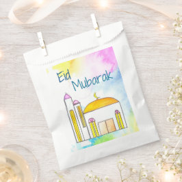 Bolsa De Papel Bolsas de Favor de Eid Mubarak
