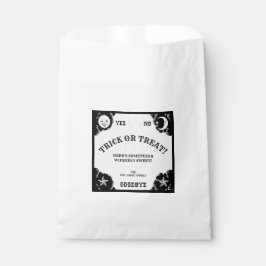 Bolsa De Papel Bolsas de Favor de Halloween del Consejo de Espíri
